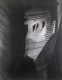 Untitled Rayograph (Image Through Blinds), 1926